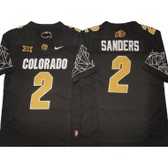 Colorado Buffaloes #2 Shedeur Sanders Black Vapor F.U.S.E. Limited Jersey