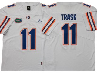 Florida Gators #11 Kyle Trask White Football Jersey