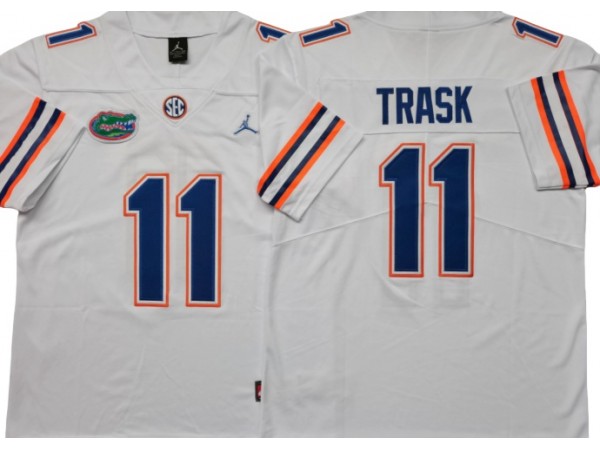 Florida Gators #11 Kyle Trask White Football Jersey