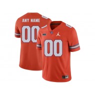 Custom Florida Gators Orange Football Jersey