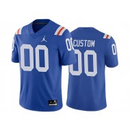 Custom Florida Gators Blue Alternate Football Jersey