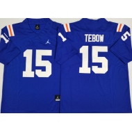 Florida Gators #15 Tim Tebow Blue Alternate Football Jersey