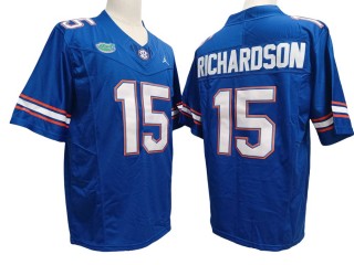 Florida Gators #15 Anthony Richardson Blue Vapor F.U.S.E. Limited Jersey