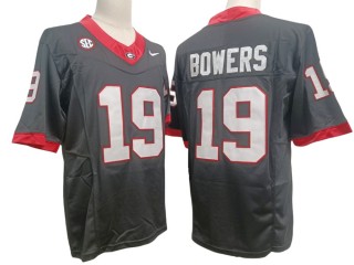 Georgia Bulldogs #19 Brock Bowers Gray Vapor F.U.S.E. Limited Jersey