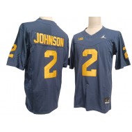 Michigan Wolverines #2 Navy Vapor F.U.S.E. Limited Jersey - Will Johnson