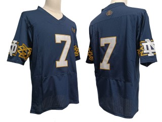 Notre Dame Fighting Irish #7 Navy Vapor F.U.S.E. Limited Jersey