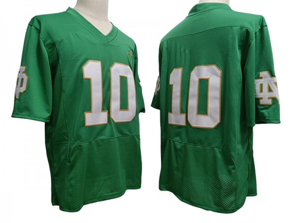 Notre Dame Fighting Irish #10 Green Vapor F.U.S.E. Limited Jersey