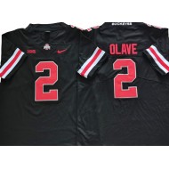 Ohio State Buckeyes #2 Black  Jersey - Chris Olave 