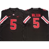 Ohio State Buckeyes #5 Garrett Wilson Black College Jersey