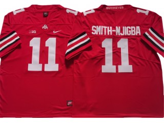 Ohio State Buckeyes #11 Jaxon Smith-Njigba Red College Jersey