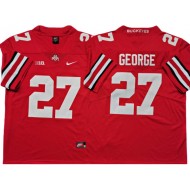 Ohio State Buckeyes #27 Eddie George Red Football Jersey