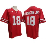 Ohio State Buckeyes #18 Marvin Harrison Jr. Red Vapor F.U.S.E. Limited Jersey