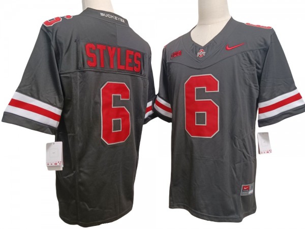 Ohio State Buckeyes #6 Black Vapor F.U.S.E. Limited Jersey - Sonny Styles