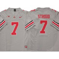 Ohio State Buckeyes #7 C.J. Stroud Gray Vapor F.U.S.E. Limited Jersey