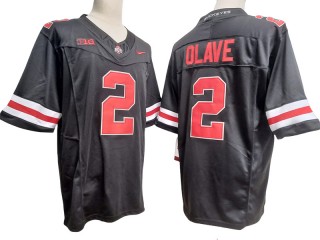 Ohio State Buckeyes #2 Black Vapor F.U.S.E. Limited Jersey - Chris Olave 