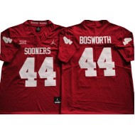 Oklahoma Sooners #44 Brian Bosworth Red Football Jersey