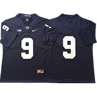 Penn State Nittany Lions #9 Navy Football Jersey