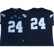 Penn State Nittany Lions #24 Navy Football Jersey