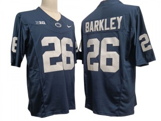 Penn State Nittany Lions #26 Saquon Barkley Navy Vapor F.U.S.E. Jersey