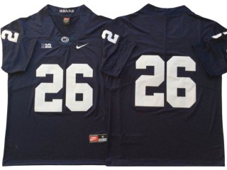 Penn State Nittany Lions #26 Navy Football Jersey