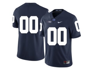 Custom Penn State Nittany Lions Navy Football Jersey