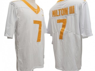 Tennessee Volunteers #7 Joe Milton III White Football Jersey