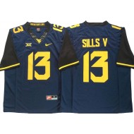 West Virginia Mountaineers #13 David Sills V Navy Football Jersey