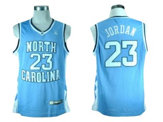 North Carolina #23 Michael Jordan Light Blue College Jersey