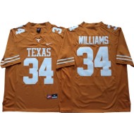 Texas Longhorns #34 Ricky Williams Orange Football Jersey