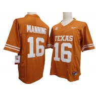 Texas Longhorns #16 Arch Manning Orange Vapor F.U.S.E. Limited Jersey