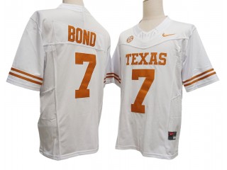 Texas Longhorns #7 Isaiah Bond White Vapor F.U.S.E. Limited Jersey