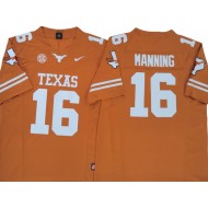 Texas Longhorns #16 Arch Manning Orange Vapor F.U.S.E. Limited Jersey - Texas logo