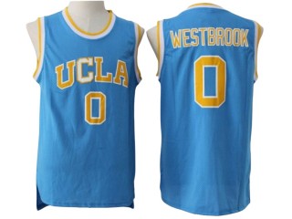 UCLA Bruins #0 Russell Westbrook Light Blue Basketball Jersey