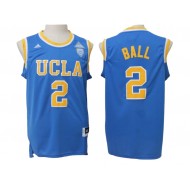 UCLA Bruins #2 Lonzo Ball Light Blue Basketball Jersey