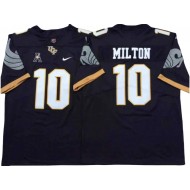 UCF Knights #10 McKenzie Milton Black Football Jersey