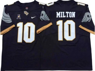 UCF Knights #10 McKenzie Milton Black Football Jersey