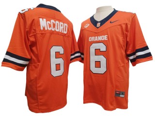 Syracuse Orange #6 Kyle McCord Orange Vapor F.U.S.E. Limited Jersey