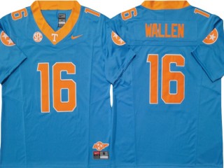 Tennessee Volunteers #16 Blue Vapor F.U.S.E. Limited Team Logo Jersey - Morgan Wallen