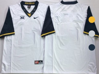 Custom West Virginia Mountaineers Jersey - Navy/White/Gold