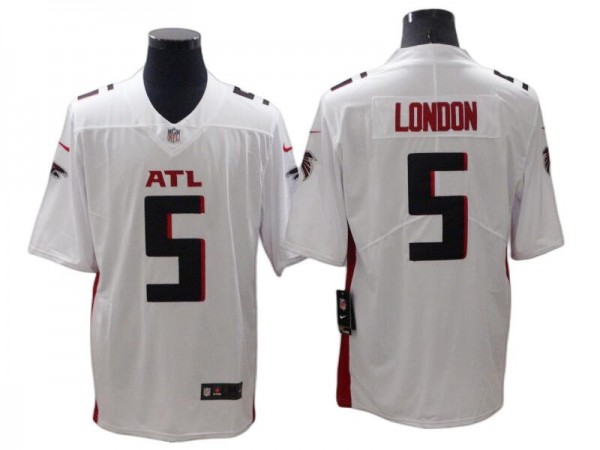 Atlanta Falcons #5 Drake London White Vapor Limited Jersey