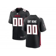 Custom Atlanta Falcons Black Vapor Jersey