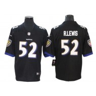 Baltimore Ravens #52 Ray Lewis Black Vapor Untouchable Limited Retired Player Jersey