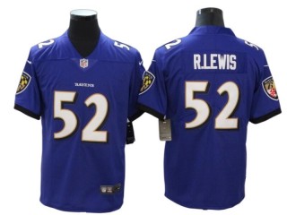 Baltimore Ravens #52 Ray Lewis Purple Vapor Untouchable Limited Retired Player Jersey