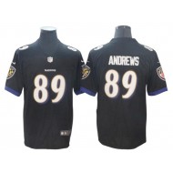 Baltimore Ravens #89 Mark Andrews Black Vapor Untouchable Limited Jersey