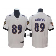 Baltimore Ravens #89 Mark Andrews White Vapor Untouchable Limited Jersey