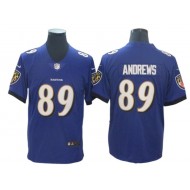 Baltimore Ravens #89 Mark Andrews Purple Vapor Untouchable Limited Jersey