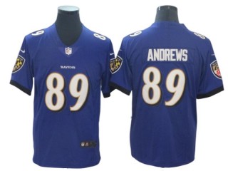 Baltimore Ravens #89 Mark Andrews Purple Vapor Untouchable Limited Jersey