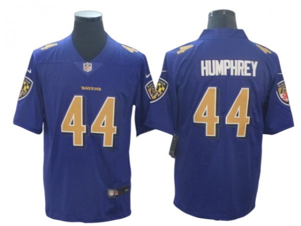 Baltimore Ravens #44 Marlon Humphrey Purple Vapor Limited Color Rush Jersey