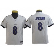 Youth Baltimore Ravens #8 Lamar Jackson Vapor Limited Jersey