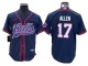 Buffalo Bills #17 Josh Allen Baseball Style Jersey - Blue/Red/Gray/Navy